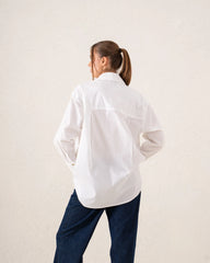 Oversized Bow Embellished Shirt - Venti