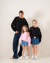 Studded Detail Oversized Sweatshirt - Venti