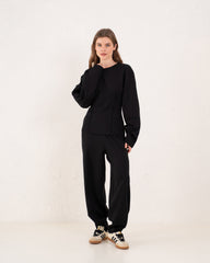 Structured Long Sleeve Top