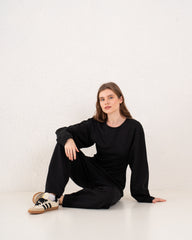 Structured Long Sleeve Top