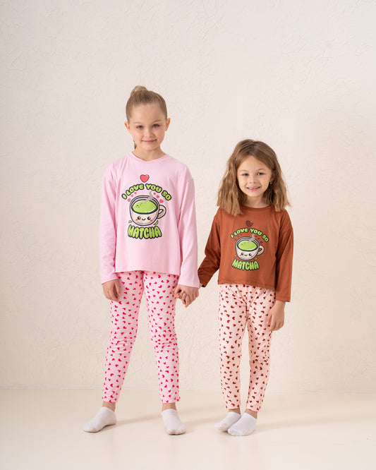 I Love You So Matcha Pajama Set