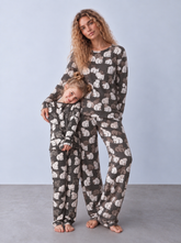 Girls pandas fleece pajama
