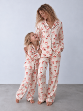 Bows Fleece Pajama