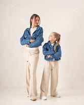 Cropped Denim Jacket - Venti