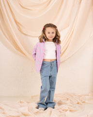 Girl Flare Unfinished Waist