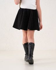 Embellished A-Line Mini Skirt