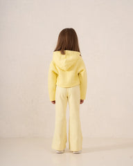 Ribbed Flare Pants - Venti