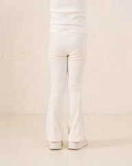 Essential Ribbed Flare Pants - Venti