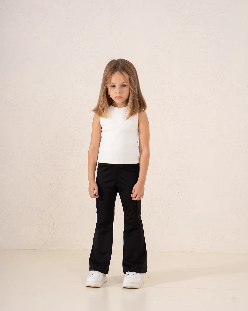 Essential Ribbed Flare Pants - Venti