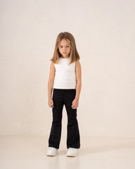 Essential Ribbed Flare Pants - Venti