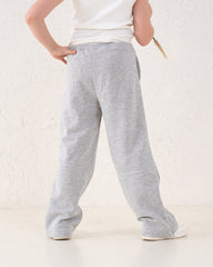 Front Slit Wide-Leg Pants