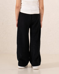 Corduroy Wide-Leg Pants