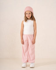 Corduroy Wide-Leg Pants