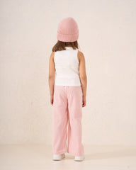 Corduroy Wide-Leg Pants
