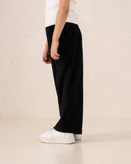 Corduroy Wide-Leg Pants