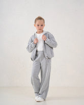 Front Slit Wide-Leg Pants - Venti