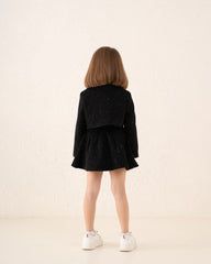 Sparkling Wool-Like Blazer