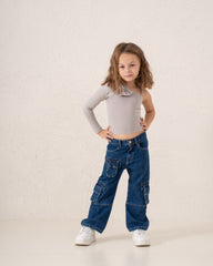 One Shoulder Bow Detail Top