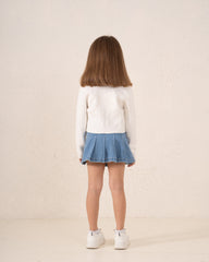 Bow Detail Knit Cardigan