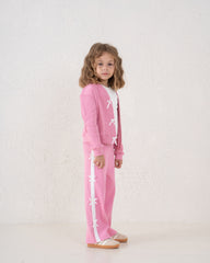 Bow Detail Ribbed Cardigan