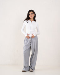 Ribbed Oversized Loose Pants