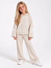 Girl knitted flare pants