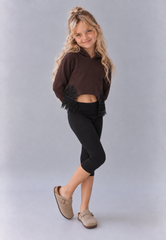 Girl sweatshirt with sparkled