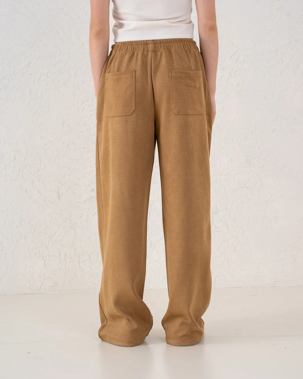 Suede Wide Leg Pants - Venti