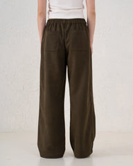 Suede Wide Leg Pants - Venti