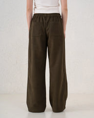 Suede Wide Leg Pants - Venti