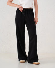 Suede Wide Leg Pants - Venti