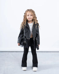 Leather Biker Jacket With Detachable Layer - Venti