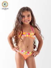 Girls' "Tropical Confetti" 2-Piece Bikini Set