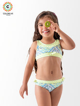 Girls' "Boho Blossom" Paisley Bikini Set