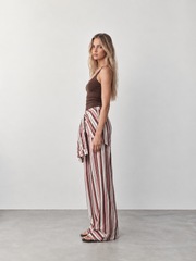 Women striped pants