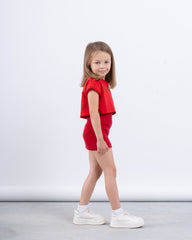 Ribbed Two-Piece Dress