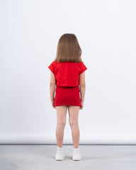 Ribbed Two-Piece Dress