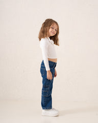 One Shoulder Bow Detail Top