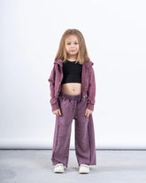 Acid-Wash Wide-Leg Pants - Venti