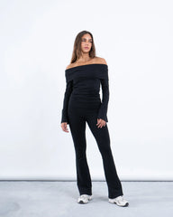 Off-Shoulder Wrap Top - Venti