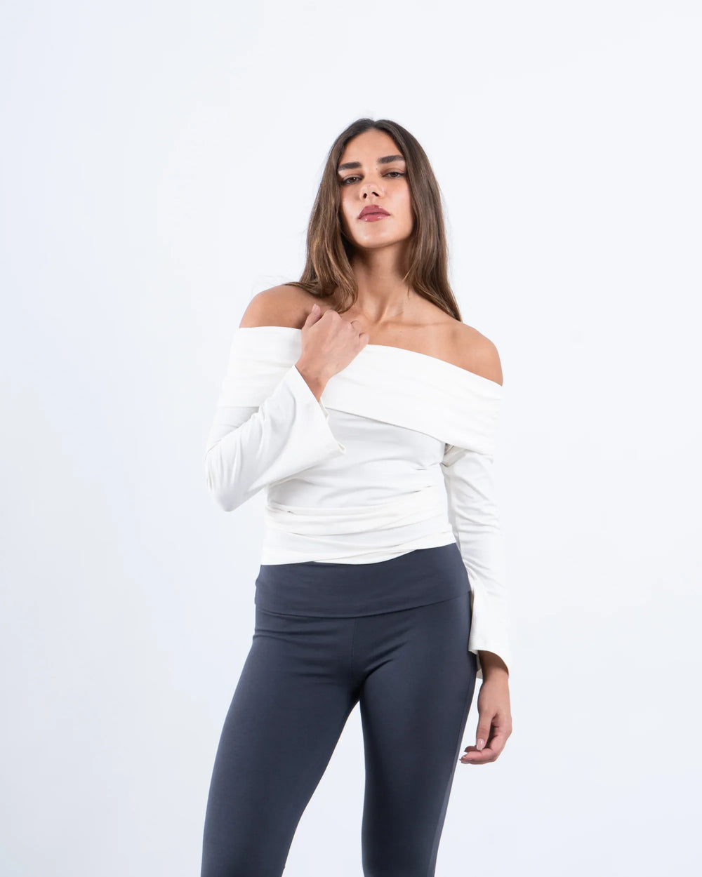Off-Shoulder Wrap Top - Venti