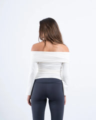 Off-Shoulder Wrap Top - Venti