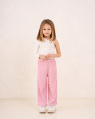 Girl crushed wide leg pants - Venti
