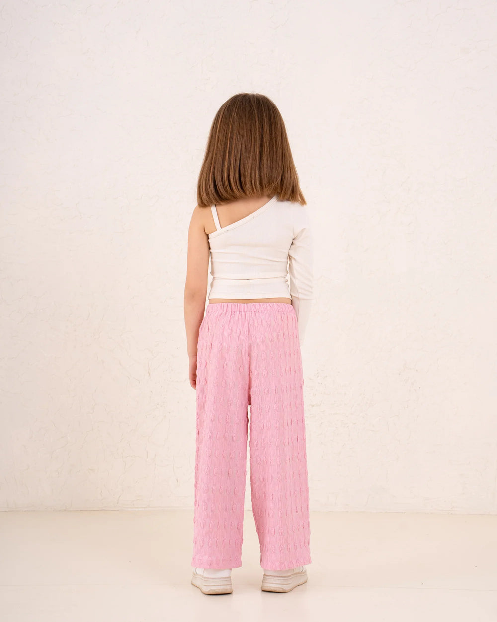 Girl crushed wide leg pants - Venti