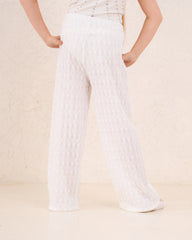 Girl crushed wide leg pants - Venti