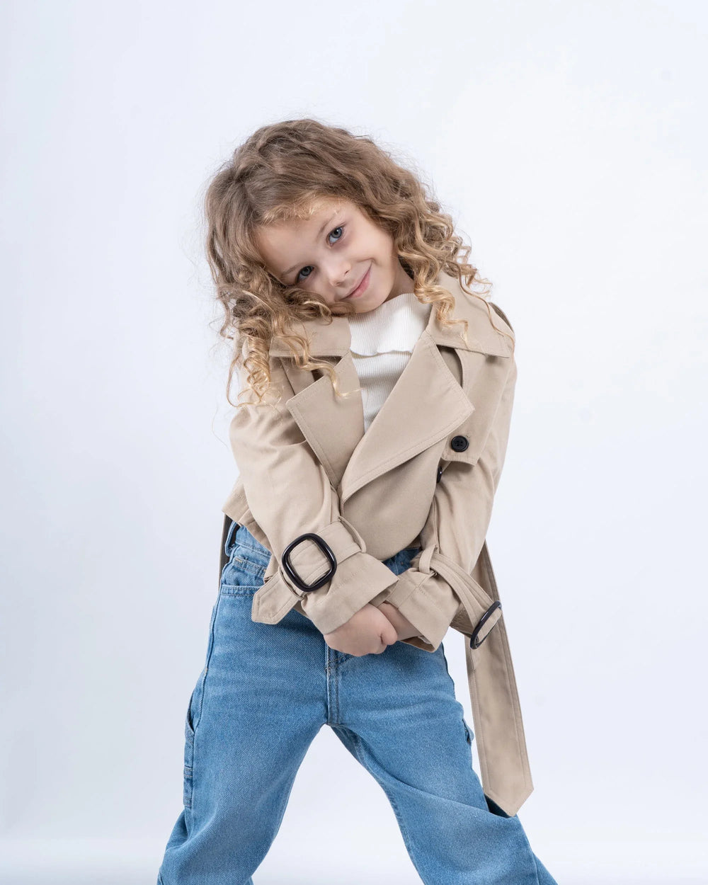 Cropped Trench Jacket - Venti