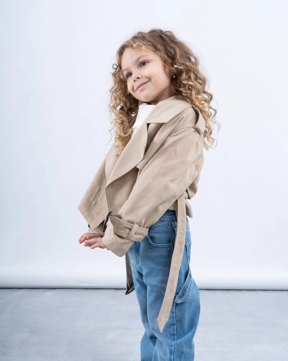 Cropped Trench Jacket - Venti