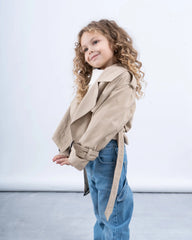 Cropped Trench Jacket - Venti