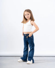 Flare Denim Pants - Venti