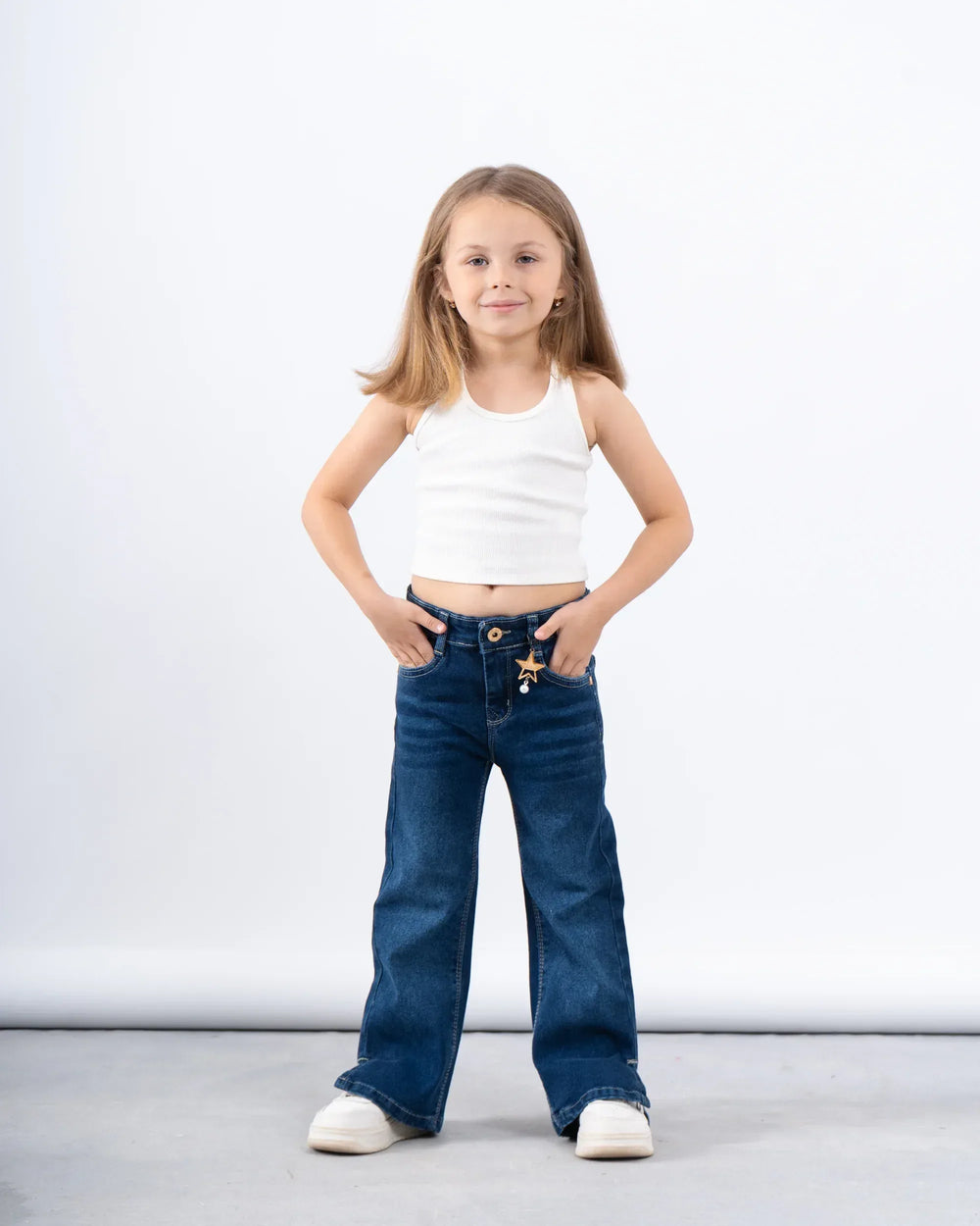 Flare Denim Pants - Venti